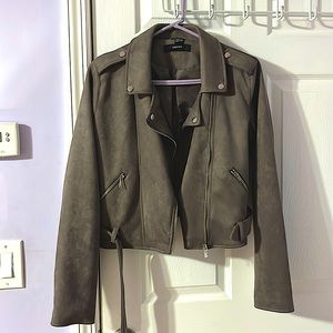 forever 21 swade leather jacket